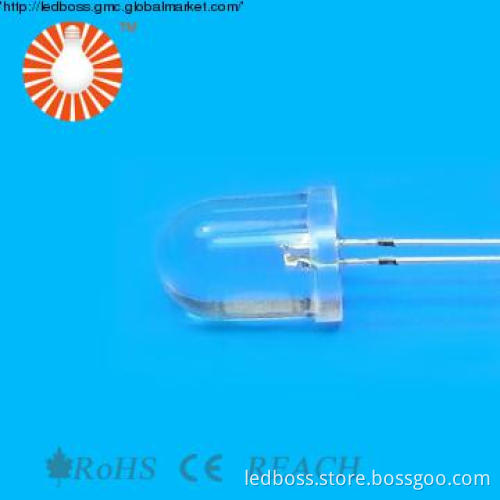 F10mm Round LED lamp With Flange